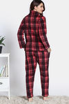 Zivame Soft Snuggles Fur Loungewear Set - Scarlet Smile — thumbnail 4